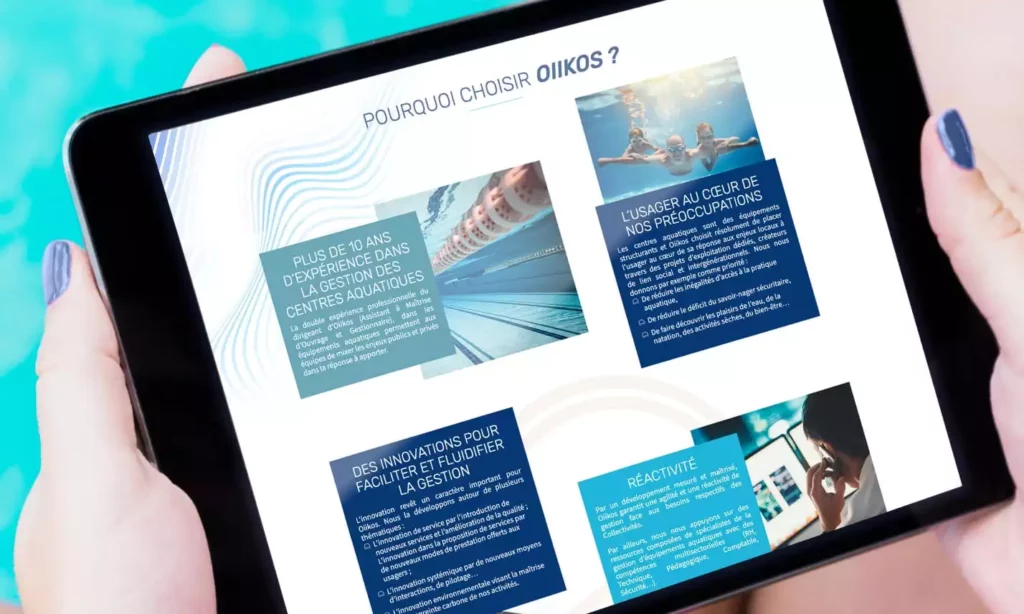 landing page Oiikos