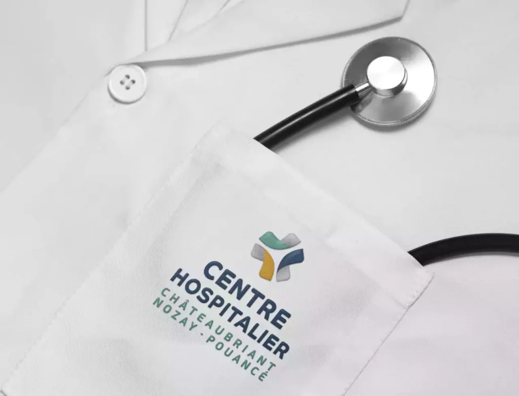 logo broderie centre hospitalier châteaubriant