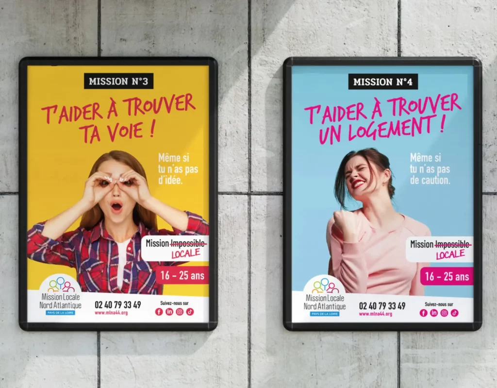 Campagne affichage Mission Locale