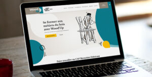 Conception site web école Wood'Up