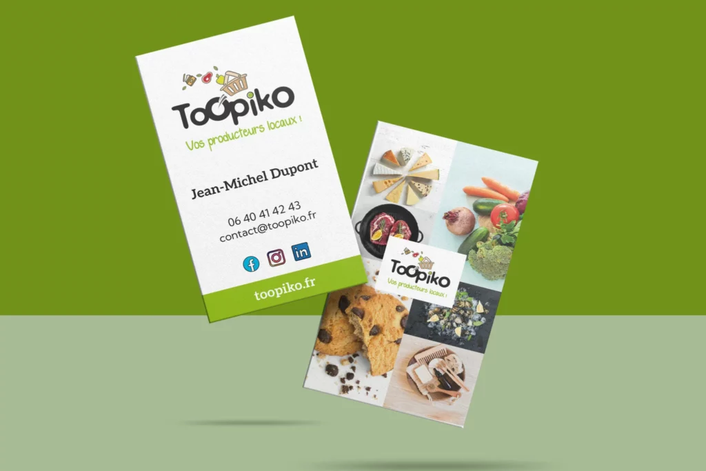 cartes de visite Toopiko