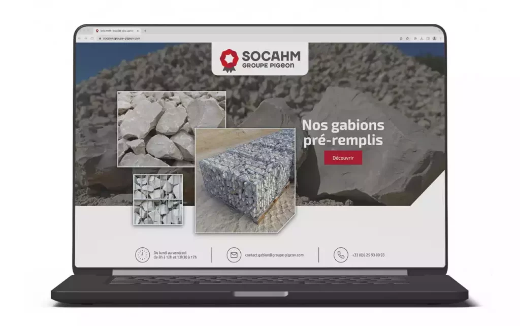 conception site web SOCAHM