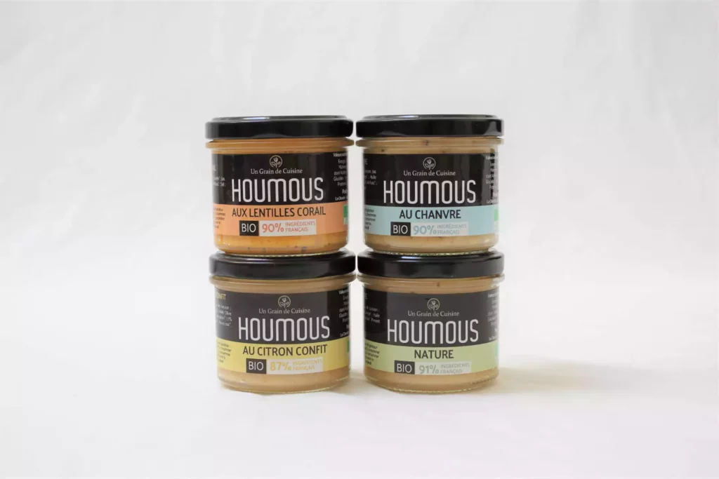 design étiquettes bocaux Un Grain de Cuisine