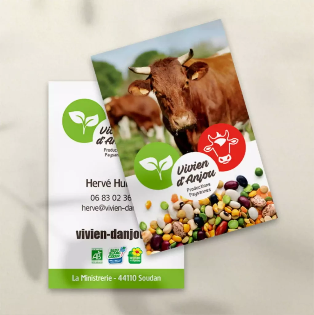 flyer producteurs Vivien d'Anjou