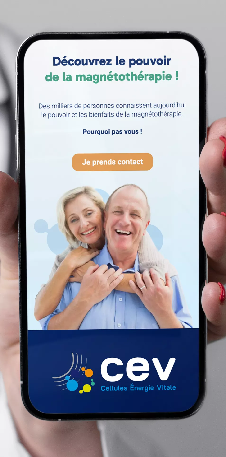 Site web mobile CEV