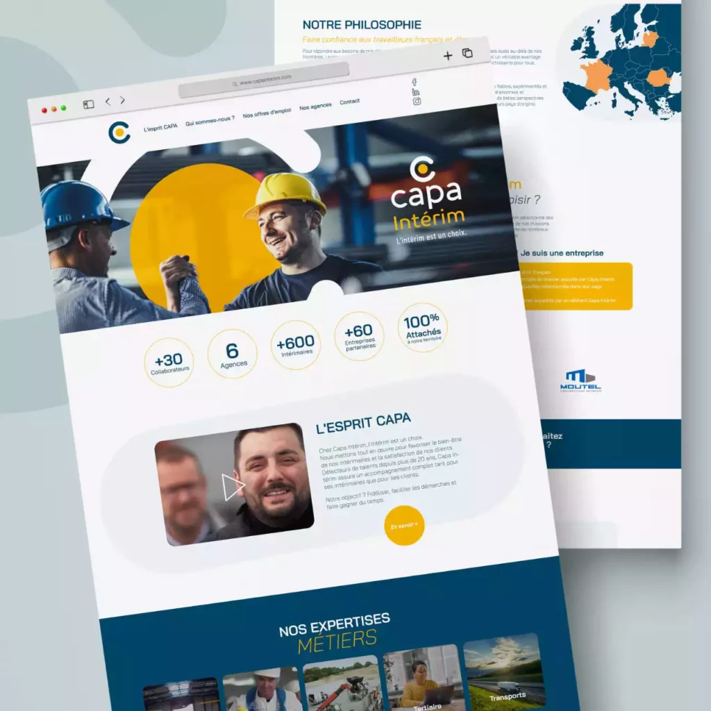 conception site web WPML capa intérim