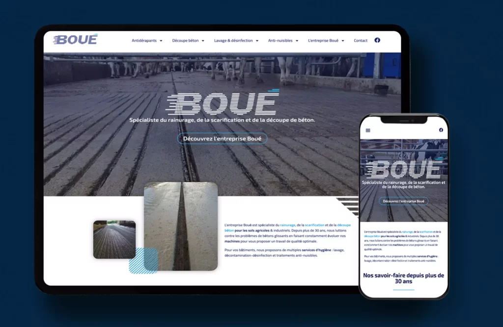 site boué